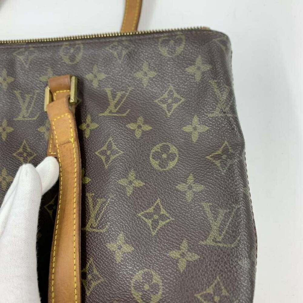 LOUIS VUITTON Brown Monogram Tote Bag - Picture 9 of 10
